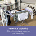 Spring & Spruce Speedi Dry Winged Heated Airer with Bonus Insulating Cover