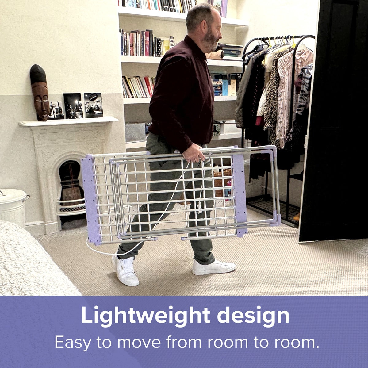 Speedi Dry Winged Heated Airer with Bonus Insulating Cover