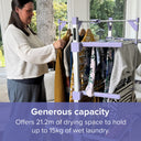 Spring & Spruce Speedi Dry Tower XL – 3-Tier Heated Airer with Bonus Insulating Cover
