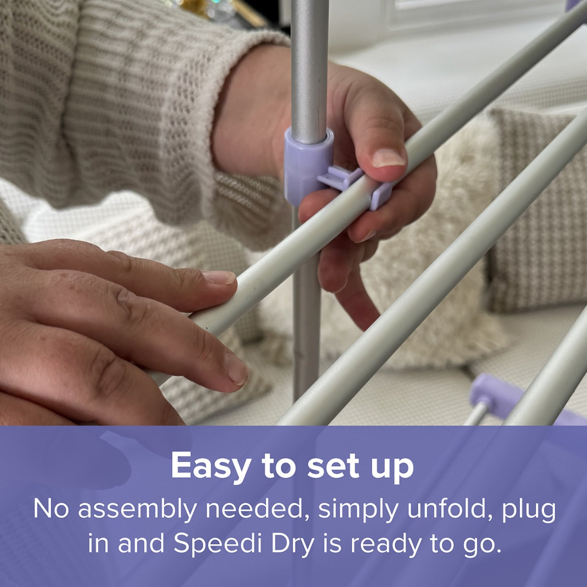 Spring & Spruce Speedi Dry Tower XL – 3-Tier Heated Airer with Bonus Insulating Cover