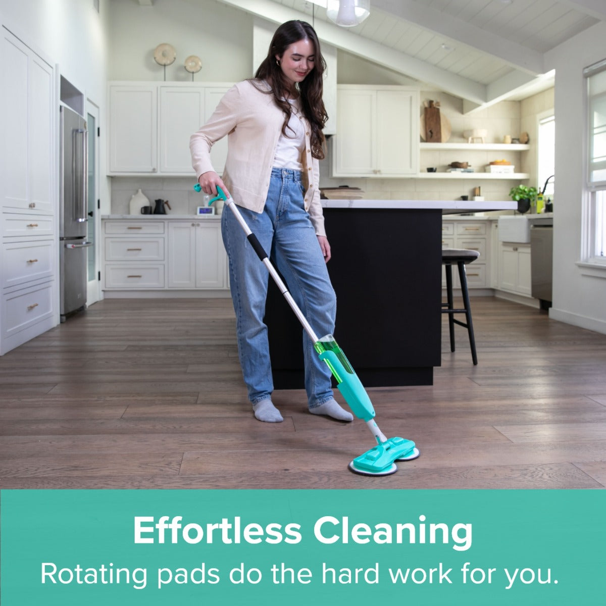 Spring & Spruce Spray N Spin Mop