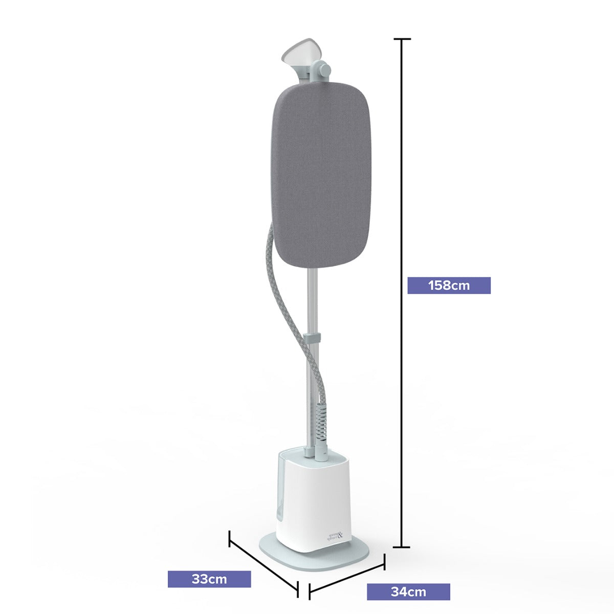 Spring & Spruce 2-in-1, Ironing and Steam Tower Plus