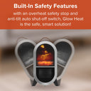 Glow Heat Portable Electric Fan Heater