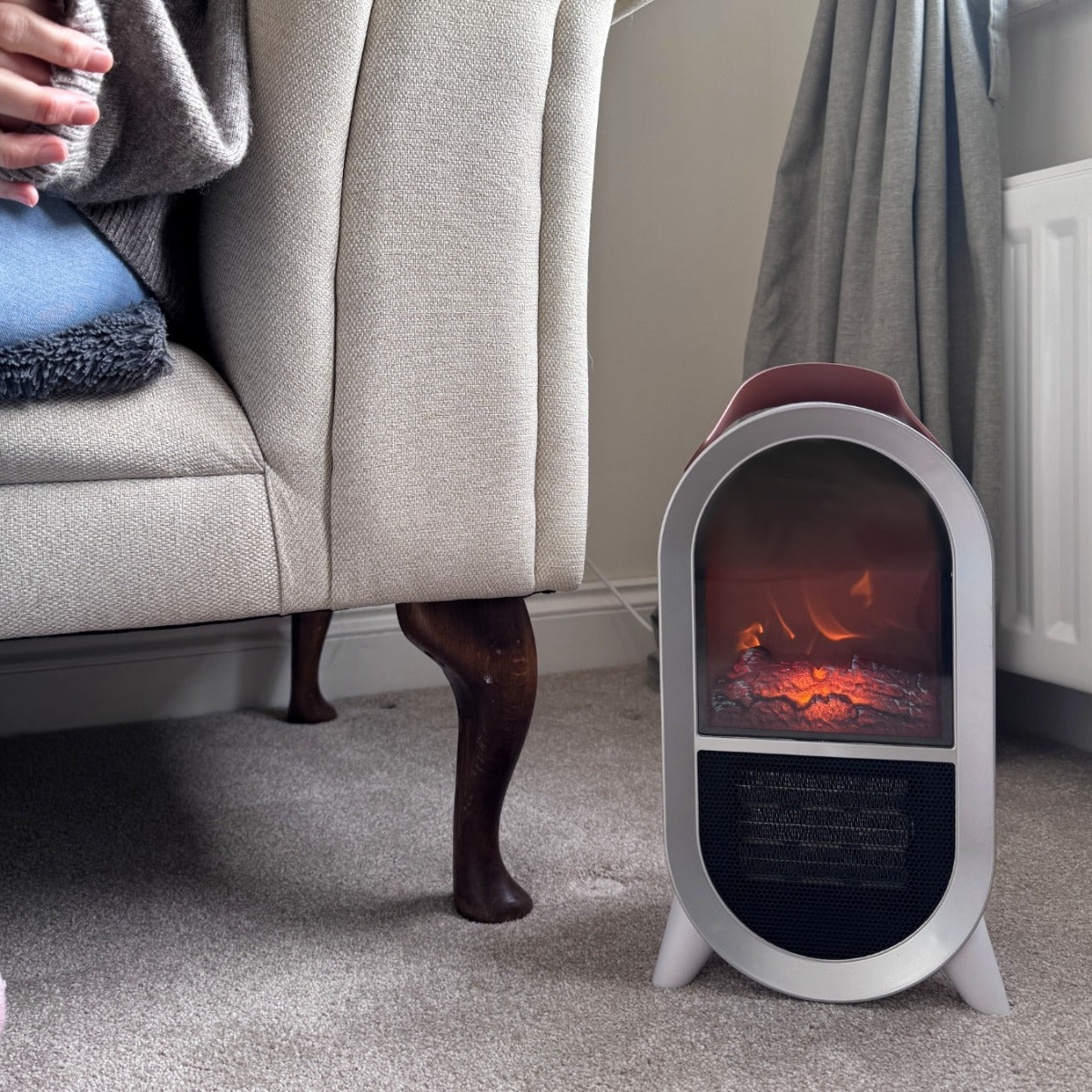 SmartAir Glow Heat Portable Electric Fan Heater