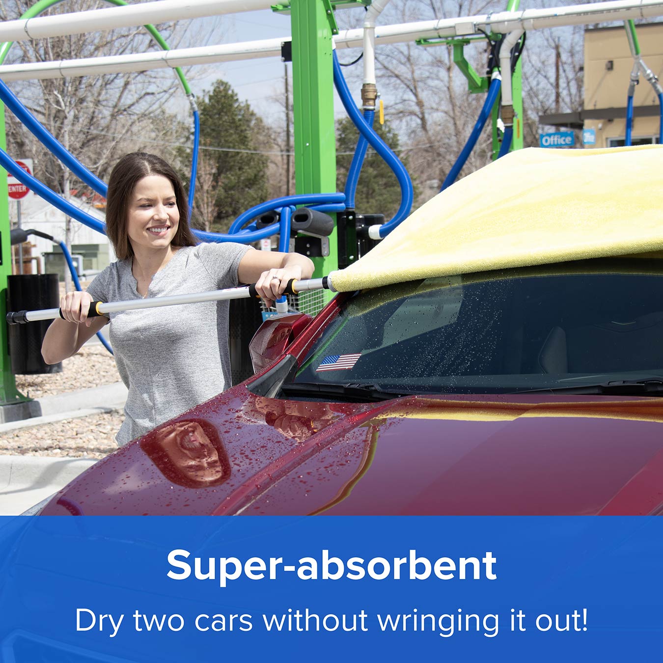 ShamPOW – Microfibre Car Drying Towel