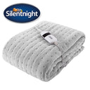 Silentnight Comfort Control Electric Heated Throw - Grey