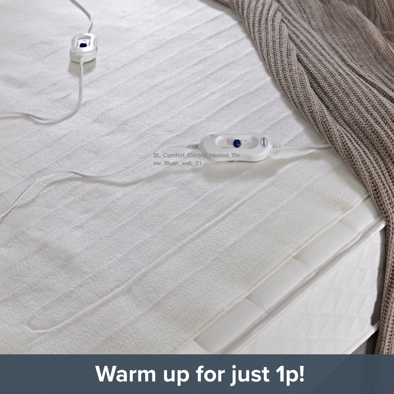 Silentnight Yours & Mine Dual Control Electric Blanket  - Super King