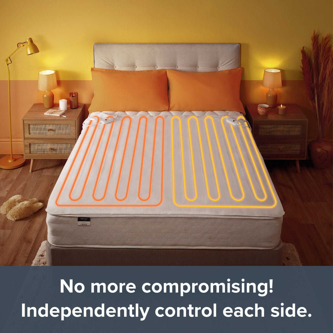 Silentnight Yours & Mine Dual Control Electric Blanket  - Super King