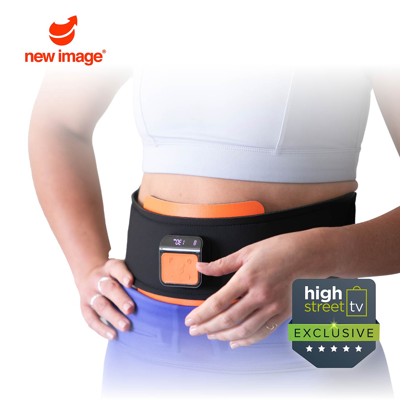 New Image SlenderBelt – EMS Ab Training System