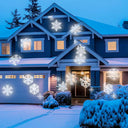 Star Shower LED Christmas Slide Show Projector with Remote - Twin Pack