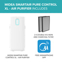 Pure Control XL – Odour Removing Air Purifier and Steriliser with Air Quality Sensor