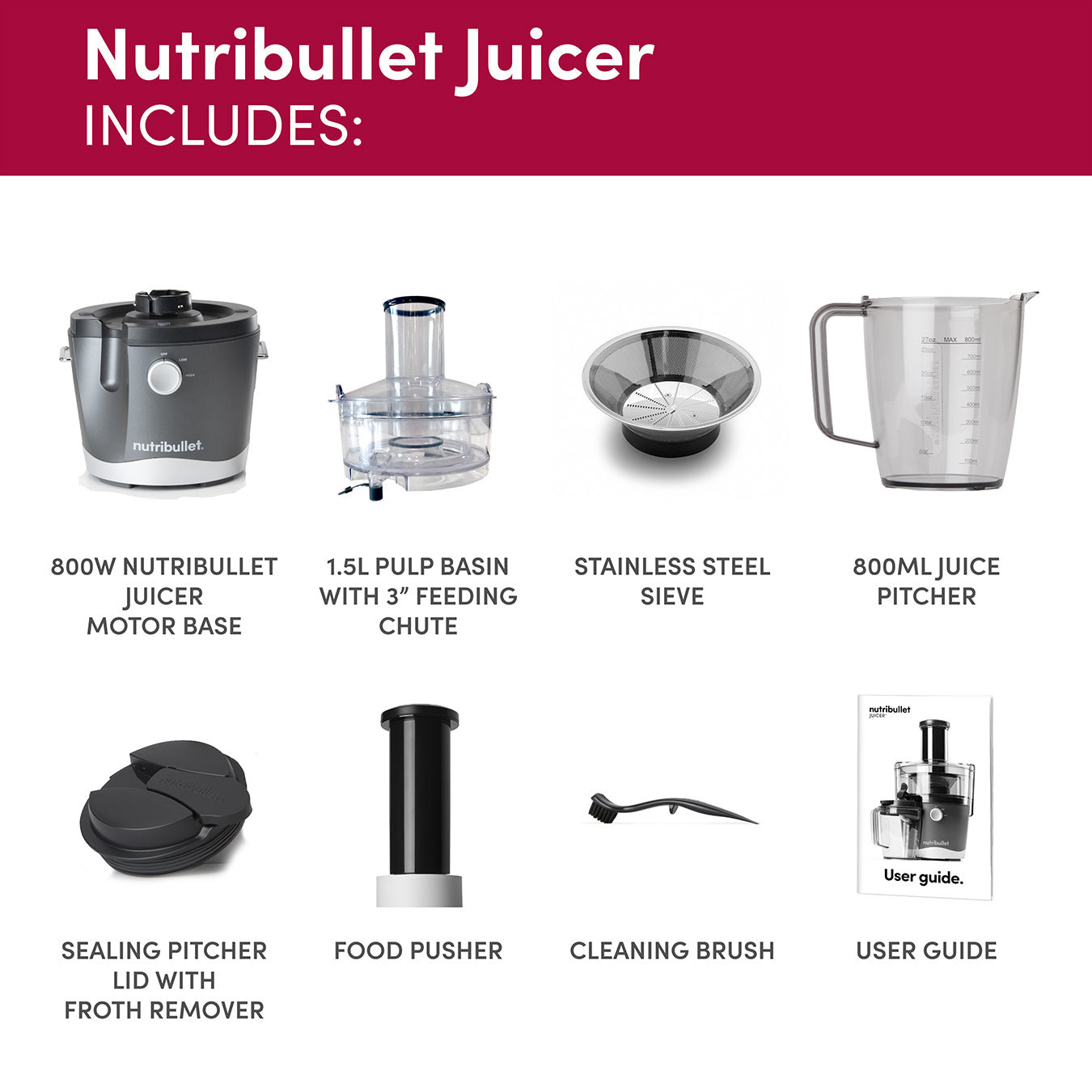nutribullet Juicer 800W