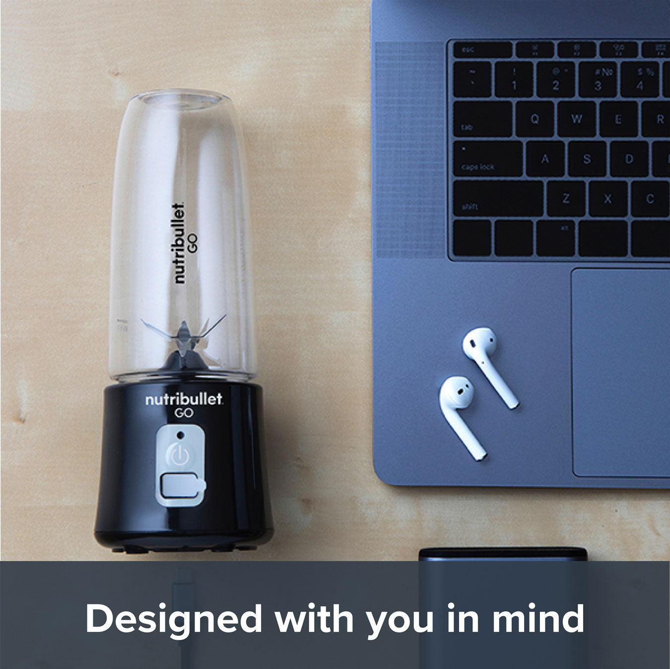 nutribullet GO Portable Blender - Silver