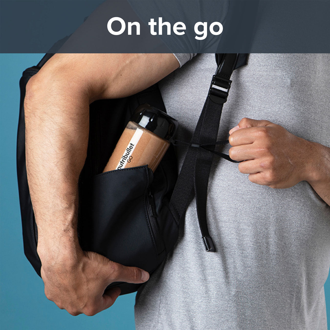 nutribullet GO Portable Blender - Silver