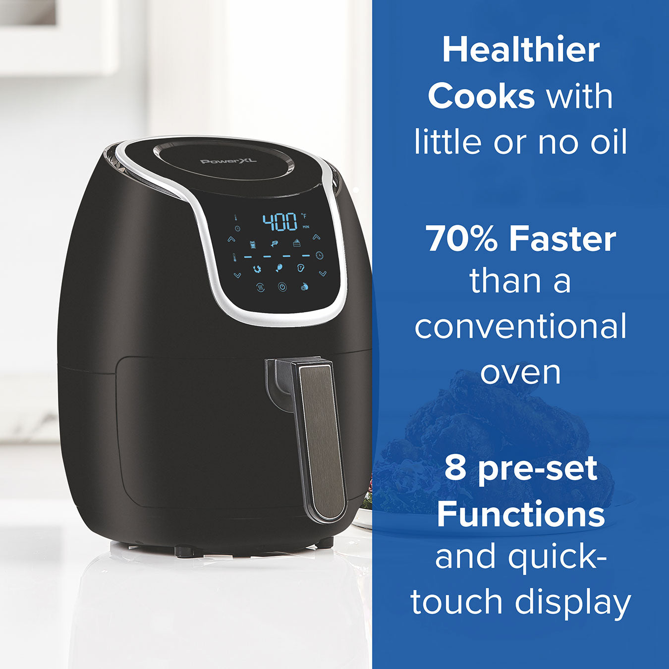 Power XL Vortex Air Fryer – 2.8L Digital Air Fryer