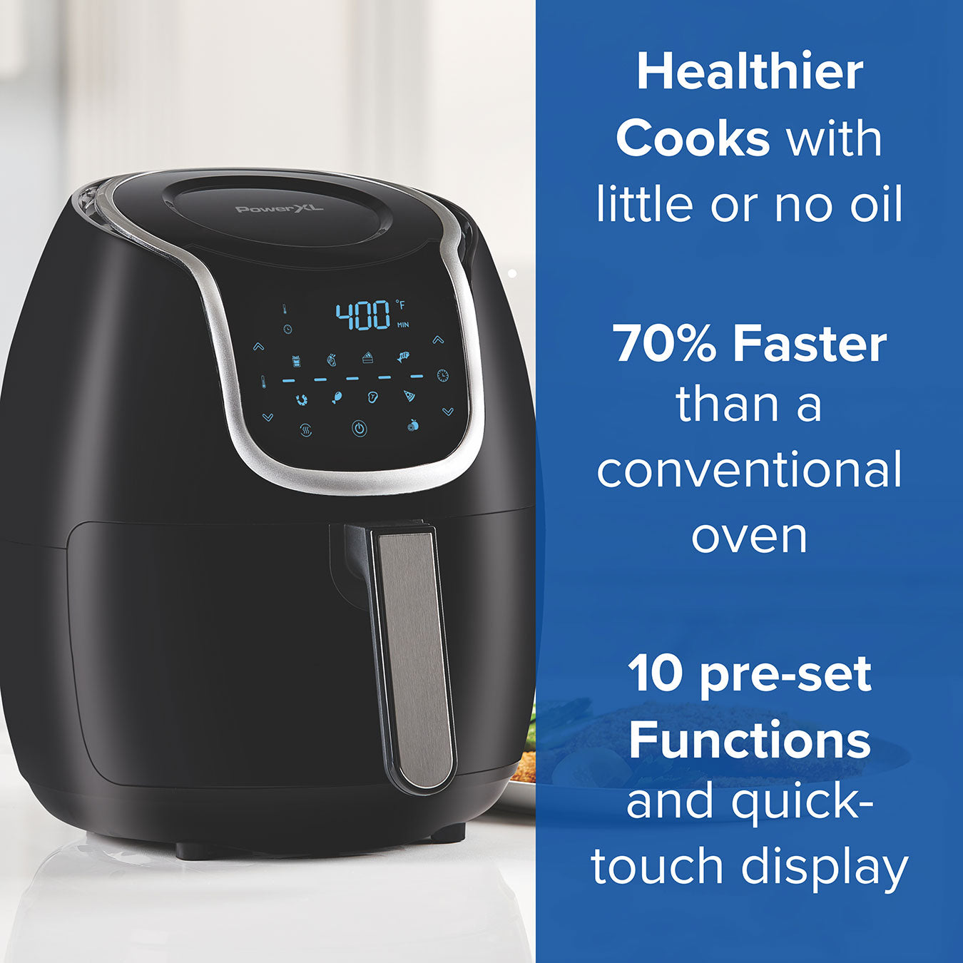 Power XL Vortex Air Fryer – 4.7L Digital Air Fryer