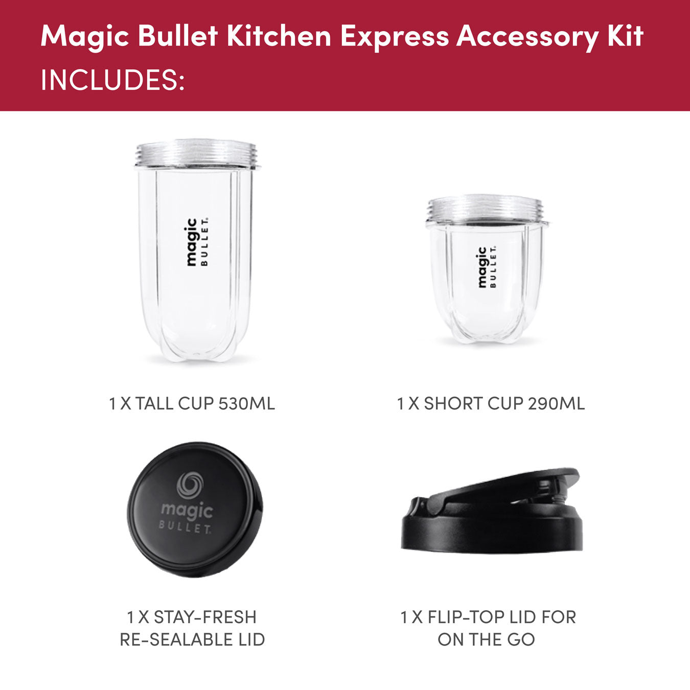 magic bullet Kitchen Express Blend Accessory Kit