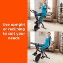 New Image Slim Cycle 2-in-1 Exercise Bike