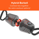 FITT Bell by New Image - Adjustable Kettlebell/Barbell System - Up to 16kg