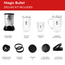magic bullet Deluxe 10-Piece Set - Silver