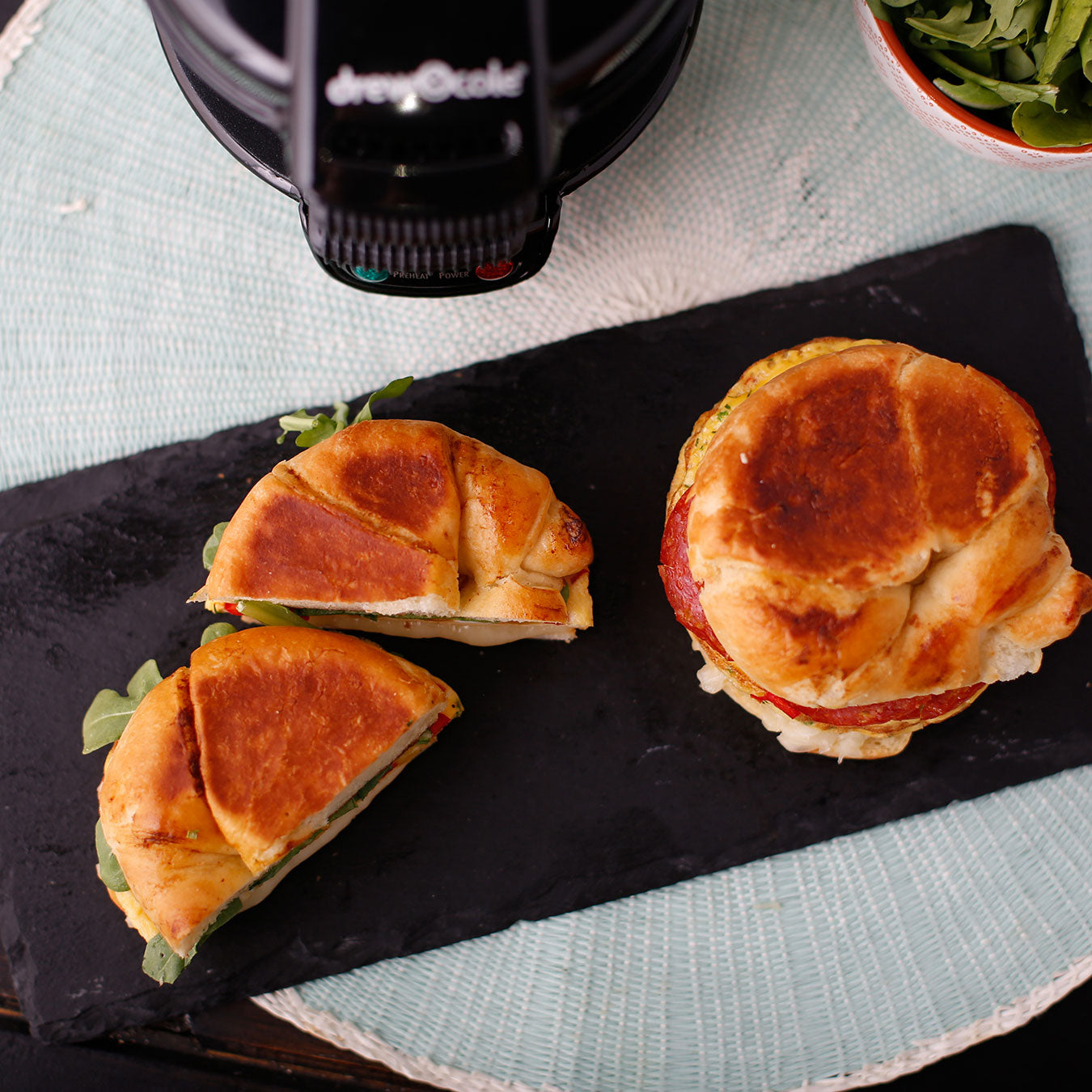 Breakfast Sandwich Maker by Drew&Cole
