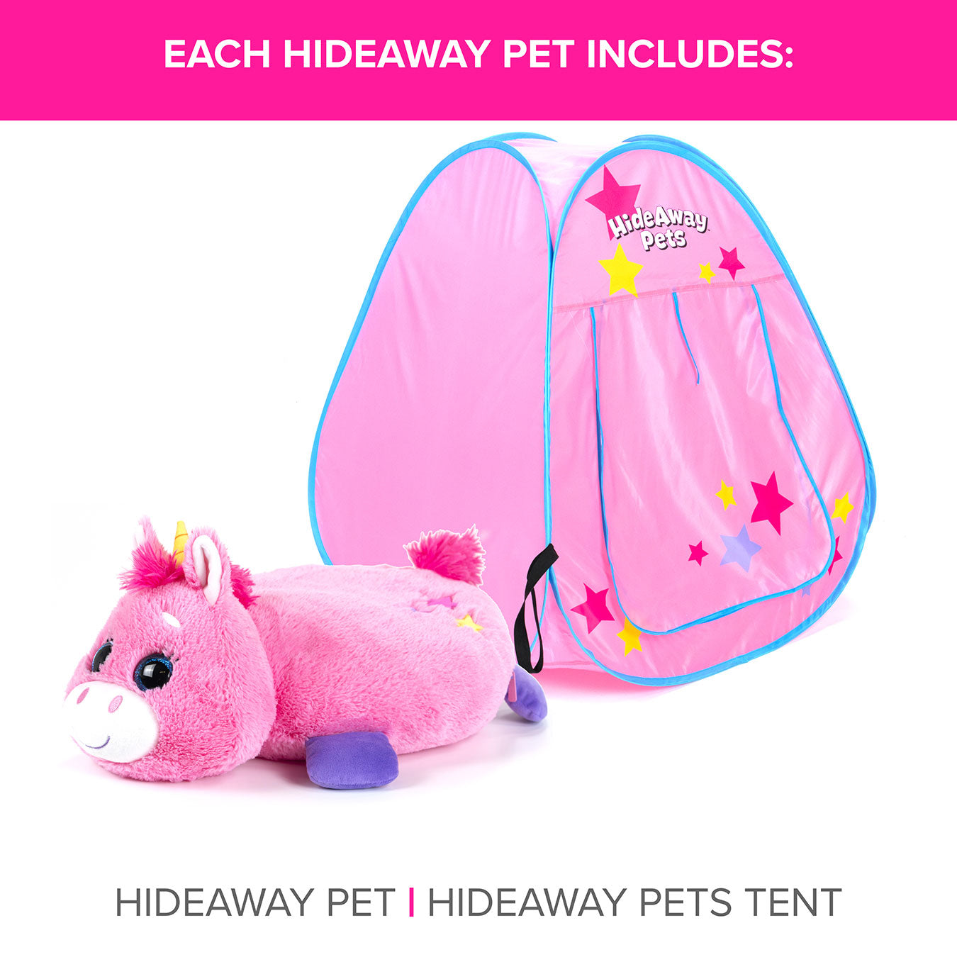 Hideaway Pets Tent - Unicorn