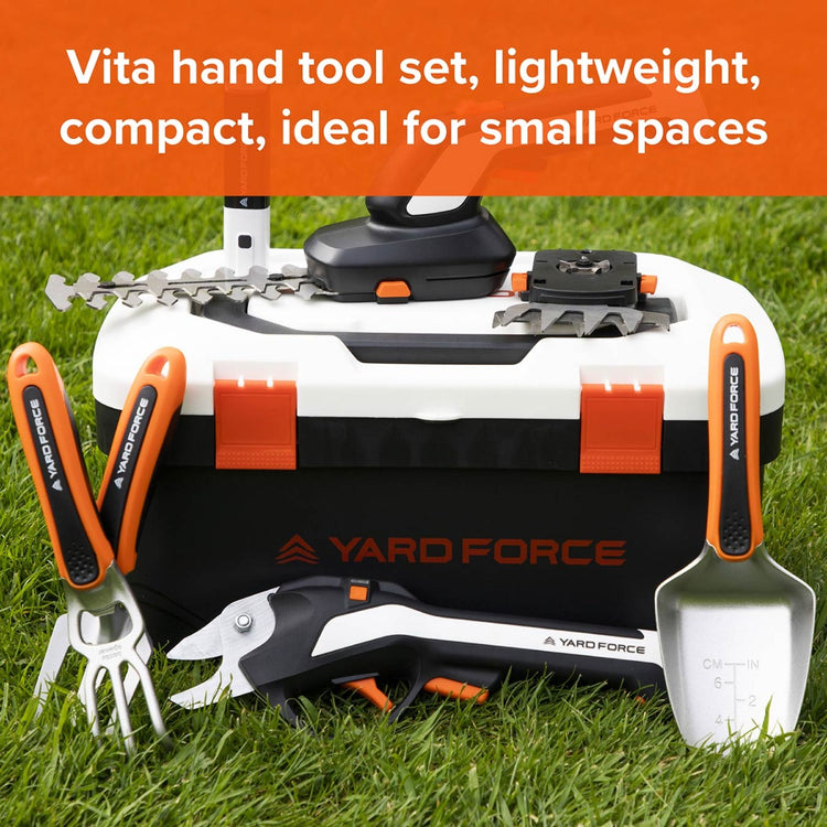 Yard Force 4V VITA Garden Hand Tool Kit