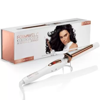 Formawell Beauty X Kendall Jenner Gold Pro Curling Tong
