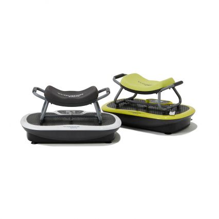 Rock N Fit Vibration Plate Trainer with Exercise Seat by Wonder Core