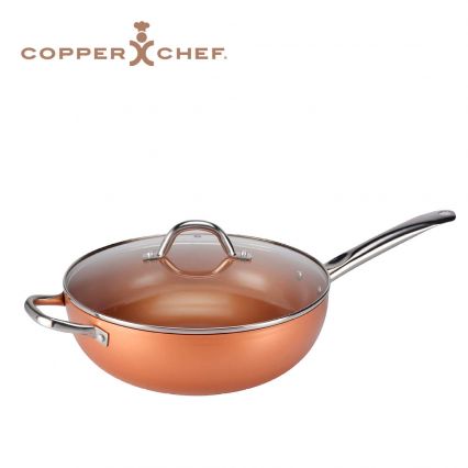 Copper Chef Non-Stick Wok 12” (with lid)