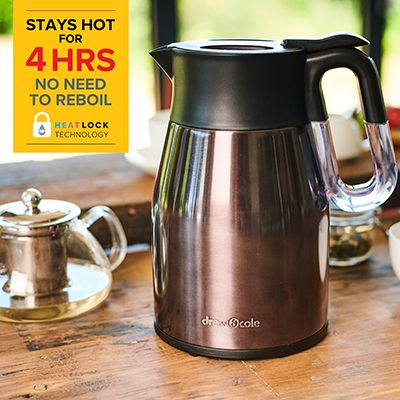 RediKettle Variable Temperature Thermal Kettle 1.7L (Charcoal)