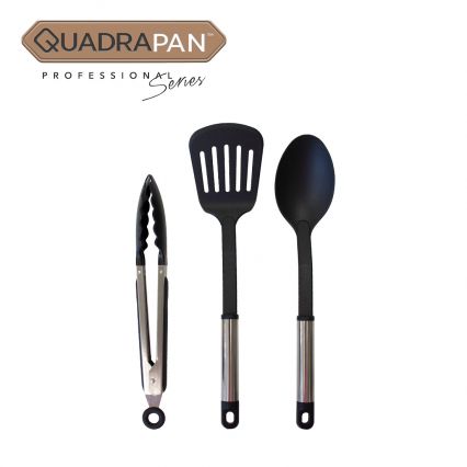 QuadraPan Premium 3 piece utensil set