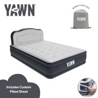 YAWN Air Bed DELUXE with Custom Fitted Sheet (Double)