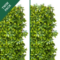 EverTrellis by AriaLiving (Traditional Green Leaves, Twin Pack)